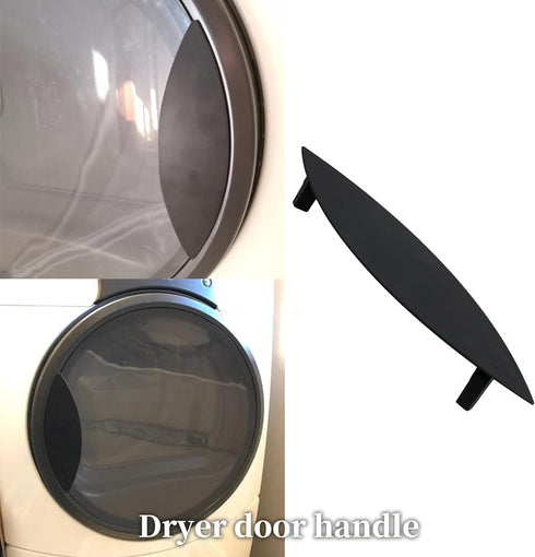 Bistinay Dryer Door Handle Kit Door Handle Replacement Dryer Accessories Replacmenet for Whirlpool Black 8559751 1063630 8519332
