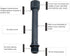Eden 99999 Sprinkler Extensions 5 inches, 10 pc Set...