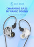 In Ear Monitor Wired Headphone, CCZ BC02 Dynamic Driver Bass Wired Headphone, Professional Hifi Earphone,Stereo Sound IEM Earbuds Earphone,CCZ In ...