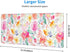 Pink Desk mat,Floral Desk mat,XXL Mouse pad,Floral Mouse pad,Christmas Gifts,Desk Accessories for Women,Pink Office Supplies,Office Decor for Wome...