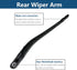 Rear Windshield Wipers Blade Arm Set for VOLVO XC60 2011-2017 / Volvo XC90 2011-2014 Back Glass Wiper Arm Blade Replacements All Seasons Fit, Repl...