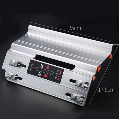 EKDJKK 45 Degree Angle Tile Chamfering Tool for Cutting, Chamfer Frame 45 Degree Seat Miter Beveled Home Tool Support Mount CutterElectric Saw Cer...