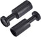 uxcell Push to Connect Fittings, Cap Style Pneumatic Blanking Plugs, Fit for 16mm Inner Dia. Air Hose Tube Pipe, Plastic, Black, Pack of 15...