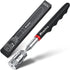 Magnetic Telescoping Pick Up Tool, Preciva Magnetic Picking Tool with LED Flashlight Retriever Wand 19.5 to 68 CM Telescopic Magnet Stick(ONE PACK...