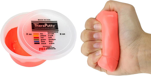 CanDo 10-0901 TheraPutty Standard Hand Exercise Putty, 2-ounce...