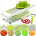 Mandoline Slicer Vegetable Potato Slicer Grater Cutter Chopper, HaetFire Julienne Slices and Shreds Fruits and Vegetables Chopper, Food Container,...