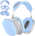 3 in 1 Silicone Case Cover Compatible with Apple Airpods Max Headphones, Anti-Scratch Ear Pad Case Cover Ear Cups Cover and Headband Cover Compati...