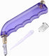 IMT Pistol Grip Oil Feed Glass Cutter Tungsten Carbide, Professional Stained Glass Cutting Tool with 2 Replaceable Head and Oil Reservoir- 2mm-12m...