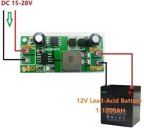 1 Pcs Lead Acid Battery Charger Module 12V 3A 1-1000AH Lead Acid Accumulator Storage Cell Battery Charger Board for Car Solar Motorcycles...