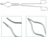 Moicstiy 16 Inch Crucible Tongs Professional Grade Stainless Steel Crucible Clamp for Laboratory, Industry...