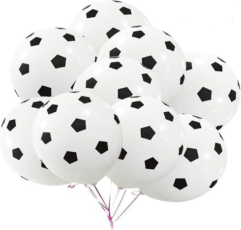BinaryABC Soccer Latex Ballons,Football Balloon,Sports Theme Birthday Party Decorations,30Pcs...