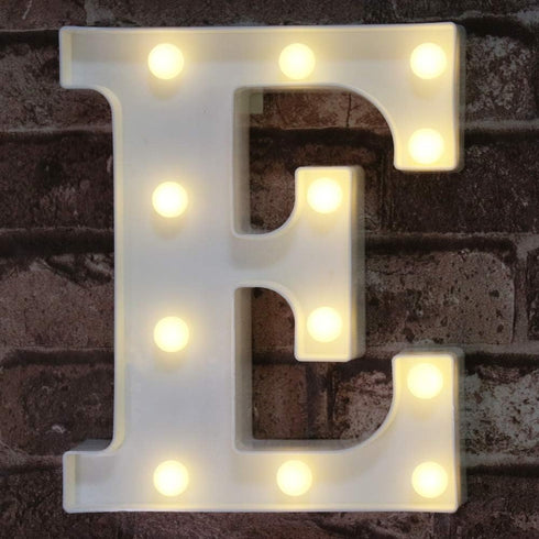Pooqla LED Marquee Letter Lights Sign, Light Up Alphabet Letter for Home Party Wedding Decoration E...
