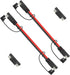 SAE Extension Cable 10 AWG - 1FT 2PCS SAE to SAE Quick Disconnect Wire Battery Charger Extension Cord Heavy Duty with SAE Polarity Reverse Adapter...