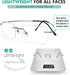 Eyekepper Titanium Rimless Reading Glasses Readers Men Women Gunmetal +0.00...