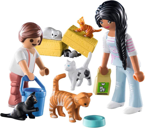 Playmobil Cat Family...