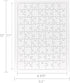 Hygloss Products - Blank Rectangle Puzzle for Decorating, Kids Jigsaw Activity, Party Favors and More - White, Sturdy - 8.5 x 11 Inches - Surround...