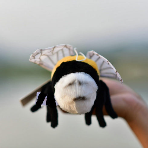 Soft Bee Plush Toy, Stuffed Animal Doll,Cute Honeybee Plush Doll,17cm...