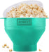 The Original Korcci Microwaveable Silicone Popcorn Popper, BPA Free Microwave Popcorn Popper, Collapsible Microwave Popcorn Maker Bowl, Dishwasher...