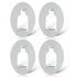 D-Lumina Side Marker Lights Retainer Clips Clearance Lights Assembly for 1999-2010 Fo-rd F250 F350 F450 F550 Super Duty Dually Bed Fender, Replace...