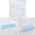 Hespama 2 Pack Lidded Storage Bin, Plastic Latching Container Box with Handle, 12 Quart & 6 Quart...