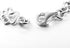 LUHE Paw Print Bracelets Gifts for Women 925 Sterling Silver Cute Dog Cat Bone Paw Bracelet for Girls, 7.5" Christmas Gifts...