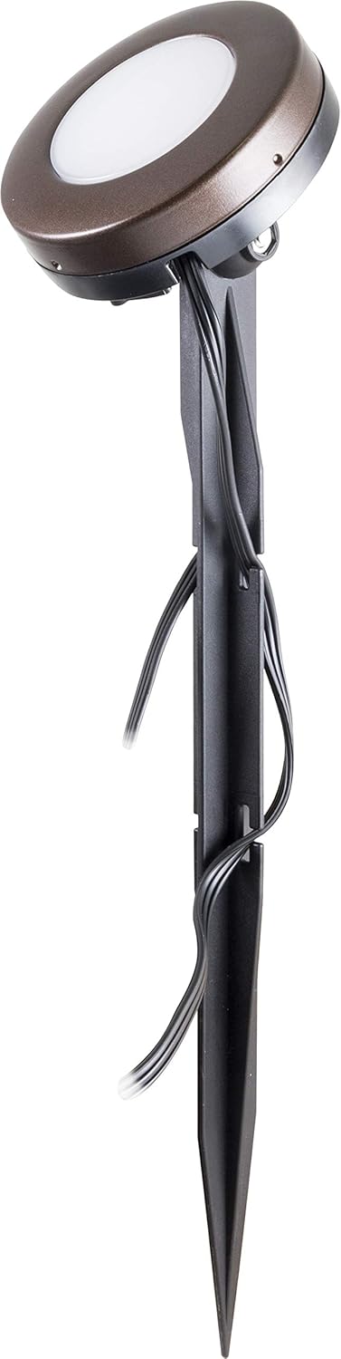 ENBRIGHTEN Mega Stake, LED Landscape Light Management, 14” Tall, Durable, 54483, Black...