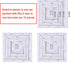 Hestya 12 Pieces Assorted Size Mini Art Canvas Stretched for Craft Painting Drawing (3 Inches, 4 Inch, 5 Inch, 6 Inch)...