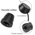 Brake Bleeder Screw Cap Grease Fitting Cap Rubber Dust Cover for Cars and Motorcycles (100 Pieces)...