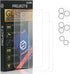GLASS Screen Protector for iPhone 14 Family w/LIFETIME Replacement Warranty -- 3x Screen Protectors (2x 6.7, 1x 6.1) + 3x Lens Protectors (2x Trip...