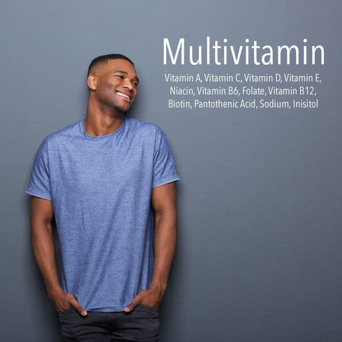 Adult Multivitamin Gummy with Vitamin, Vitamin C, Vitamin D Vitamin E, Niacin, Vitamin B6, Folate, Vitamin B12 Biotin, Pantothenic Acid, Sodium, I...