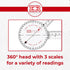 Ever Ready First Aid Plastic 8” Goniometer 360 Degree ISOM – 2 Pack...