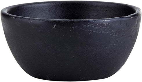 47th & Main Durable Black Cast Iron Bowl, Small, Round, 14 fl.oz....