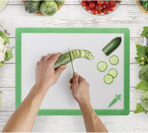 HIC Kitchen FLEXILBE CUTTING MATS 4PCS...