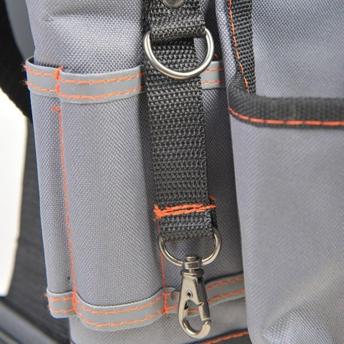 Luchuan Tool Pouch Belt,8-POCKET Oxford Cloth Electrician Tool Pouch Bag with Adjustable Waist Strap...
