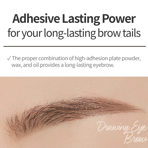 ETUDE Drawing Eye Brow #2 Gray Brown 21AD | Long-Lasting Eyebrow Pencil for Soft Textured Natural Daily Look Eyebrow Makeup | K-beauty...