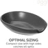 OGGI Spooner Ceramic Spoon Rest- Spoon Rest for Stove Top, Spoon Holder for Countertop, Kitchen Decor for Counter, Coffee Bar Accessories, Gray...