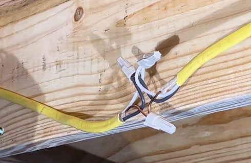 Rack-A-Tiers Open Splice Junction Box (Single), One-Piece Junction Box Splice Box. Repair Open Splices, 5 Second Installation Splice Box, Electric...