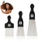 3 Pack Afro Pick,Hair Pick for Black Men,Salon-Style Hair Picks for Women,Comb With Metal Pick for Curly Hair,Essential Hairdressing Styling Tool ...