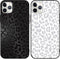 2 Pack Cute Cheetah Print for iPhone X/XS 5.8" Phone Case,Luxury Leopard Pattern Design Cases Soft Silicone TPU Shockproof Protective Cover for Wo...