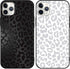 2 Pack Cute Cheetah Print for iPhone X/XS 5.8" Phone Case,Luxury Leopard Pattern Design Cases Soft Silicone TPU Shockproof Protective Cover for Wo...