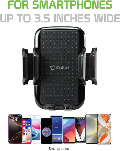 Car Air Vent Phone Holder, Phone Mount for Car Vent, Cell Phone Holder Car Hands Free Cradle in Vehicle Mount Fit for Smartphone, iPhone, Cell Pho...