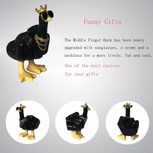 Accddio Funny Resin Garden Statue Decor for Home Office Desk Patio Garden Decor Funny Gifts...