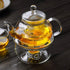 Hemoton Glass Teapot Warmer, Heating Base Base Insulation Base Candle Holder Glass Tea Stove Warmer Candle Stand Tea Heater Tea Accessories...