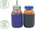 Quart 32oz Silicone Sleeves/Jackets for Protecting Ball, Kerr, Canning Jars by Mason Jar Lifestyle (Charcoal Gray, 2 Pack)...