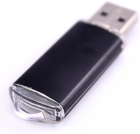 USB Flash Drives 2.0 Metal Key Pack of 5 Colors (512MB,Not GB,Smaller Than 1GB,Blank)...