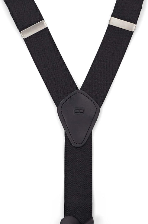 Tommy Hilfiger Men's 32mm Suspender With Convertible Clip, Button End and Strap...