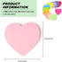 Self-Sticky Notes, Sticky Notes, 12 Colors Heart Bright Colorful Sticky Pad, for School Office Bible Study 2.76 x 2.76 Inch 600 Sheets...