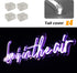 LED Strip Light Accessories Set for Extension Installion, Backup Accessories, Power Cable LED Strips (Including 2 US. Power Cord, 4 Pins, 4 End Ca...