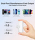Small Portable Charger for iPhone,5000mAh Mini Power Bank with Built in Cable/Metal Stand,External Cute Battery Pack Compatible with iPhone 14/13/...