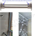 Stainless steel Wardrobe Closet Rod Bracket, U-Shaped Open type Socket bracket, Shower Curtain Rod Pole End Supports Sockets Flange (1-1/4 INCH, 4...